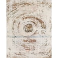 thumbnail image 1 of Ahgly Company Machine Washable Indoor Rectangle Abstract Tan Brown Area Rugs, 8' x 12', 1 of 7