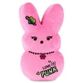 thumbnail image 1 of 15cm Peeps Easter Bunny Plush Toy, Easter Bunny Peep Plush Collectible, Soft & Huggable Bunny Stuffed Animal Easter Decorations Doll, Easter Basket Stuffers Gifts for Kids & Adults (Light Pink）, 1 of 5