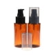 thumbnail image 4 of Dispensador de plástico vacío con bomba para almacenar aceites esenciales, gel de ducha y loción cosmética, 60 ml (color marrón y tapa al azar)., 4 of 5