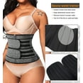 thumbnail image 3 of COMFREE Neoprene Sauna Waist Trainer Corset Sweat for Women Body Shaper Compression Trimmer Workout Shapewear, 3 of 6