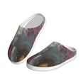 thumbnail image 2 of Lsque Flower White Horse (2) Pattern Womens Comfort Cotton on Scuff With Memory Foam and Anti-skid Sole Slipper-39/40, 2 of 7