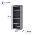 thumbnail image 4 of Zapatero Organizador Rack Para 27 Pares Estante Practiksa Color Gris, 4 of 5