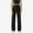 Black, variant on Women's High Waisted Wide Leg Lounge Pants with Drawstring and Pockets