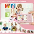 thumbnail image 6 of Lookfly Digital Camera,FHD 1080P Point and Shoot Kids Camera，Camera for Photography with 32GB Card ,18X Zoom Anti Shake,48MP,Compact Small Digital Camera for Boys Girls Kids,Pink, 6 of 8