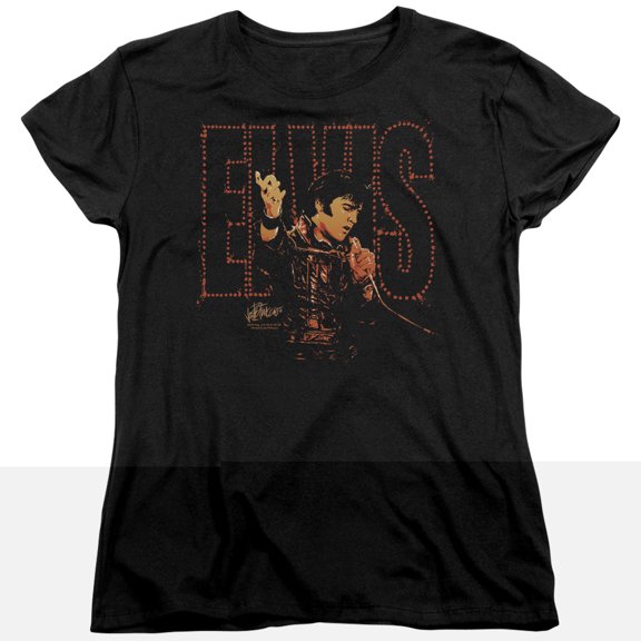 Elvis Presley Take My Hand Women's T-Shirt Black