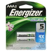 Rechargeable Batteries AAA Size 2-Count