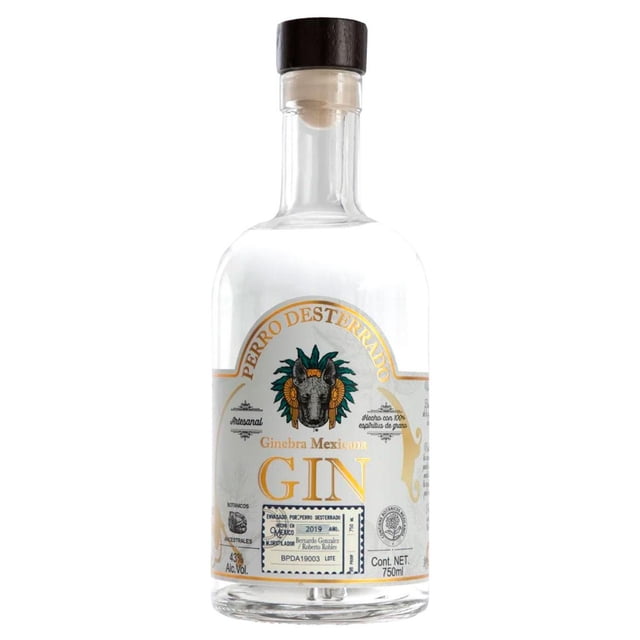 Paquete de 3 Ginebra Perro Desterrado 750 ml 1