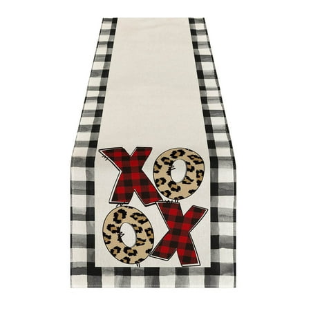 

Long Table Runners 108 Inches Lace Table Runners 72 Inches Long Valentine s Day Love Table Flag Linen Insulated Table Towel Oil And Bridal Holder for Wedding Vintage Holiday Christmas Linens