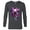Charcoal Heather, variant on Marvel Spider-Man: Across the Spider-Verse Gwen Glitch - Long Sleeve T-Shirt for Men - Customized-White