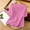 Hot Pink, variant on Embroidered Cotton Linen Tops Basic Tees For Women Cute Basic Tops For Women Linen T Shirts For Women Tshirts Shirts For Women Cotton Boho Tops Linen T Shirts For Women Womens Summer Tops