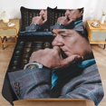 thumbnail image 1 of Jackie Chan Simple Design Cozy Touch Lightweight Sleep Essentials Duvet Cover Sets for Home Comfort, 1 of 5
