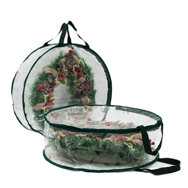 Amzcrzy Home Storage Cloth Christmas Tree Storage Bag Finishing Bag Christmas Tree Storage Bag Insect-Proof-Proof Wreath Storage Bag Christmas Decorations Christmas Ornaments