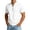 White, variant on Solid Color Half Zip Short Sleeve T Shirt Stand Collar Athletic Casual Top Breathable Tee for Gym Workout and Daily Wear Big T Shirts for Men Mens Short Sleeve T Shirts Thick T Shirts Sullen