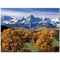 thumbnail image 1 of Mountain Photo Ceramic Tile Mural Kitchen Backsplash Bathroom Shower 405521-L43, 1 of 3