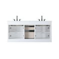 thumbnail image 3 of Elegant Kitchen and Bath Alden 72 Inch Double Bathroom Vanity In White, 3 of 13
