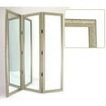 thumbnail image 4 of Wayborn Mirror with Frame Full Size Dressing Room Divider in Silver, 4 of 4