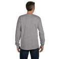 thumbnail image 3 of Hanes Men's 6.1 oz. Tagless Long-Sleeve Pocket T-Shirt - 5596, 3 of 4