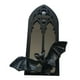 thumbnail image 4 of Espejo de pared con arco gótico, estilo vintage, decorativo de madera, con forma de murciélago. 1 murciélago, 4 of 9