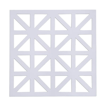 

Fun Express White Square Laser-Cut Placemats - 24 Ct