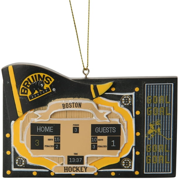 Boston Bruins Scoreboard Ornament No Size