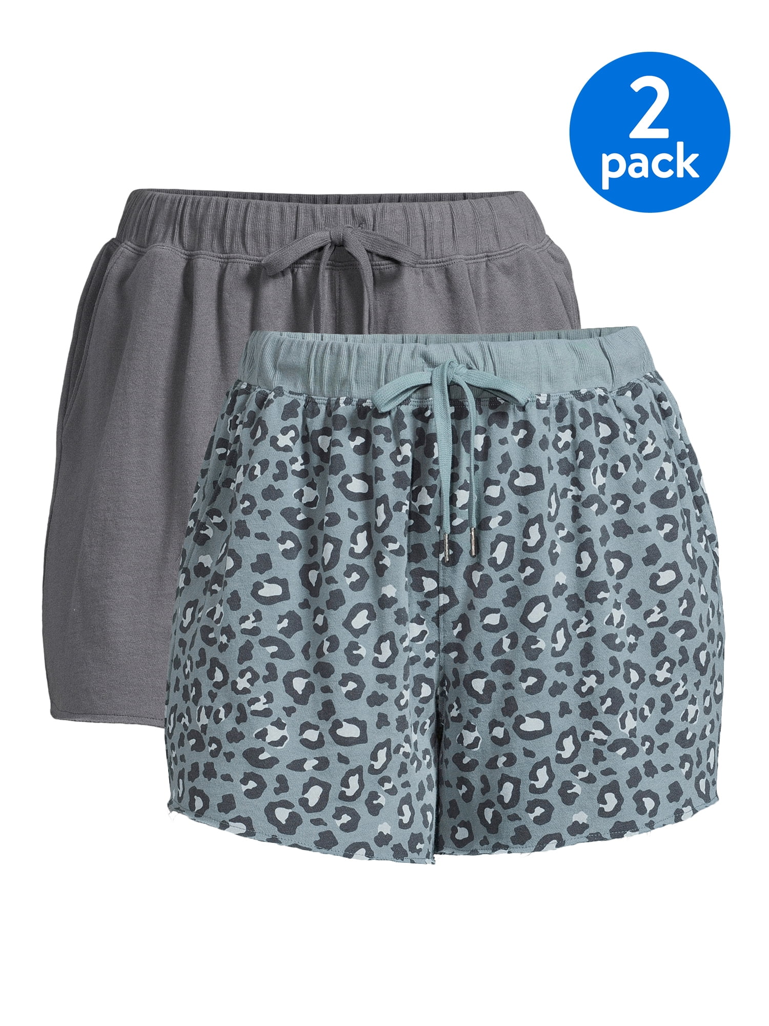 High Waist Knit Shorts 