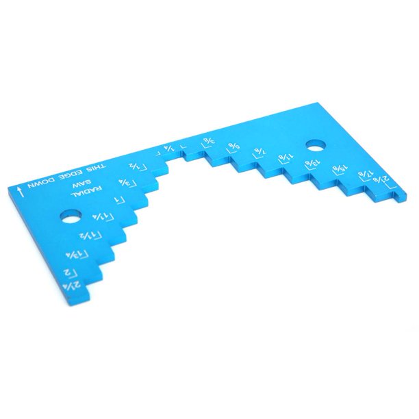 Kritne Table Saw Height Gauge,Woodworking Tool,Aluminum Table Saw Depth