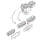 thumbnail image 2 of Panel de control de aire acondicionado de coche para Polo V Mk5 6r Vento 2011-2013, 2 of 4