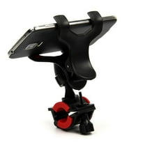 Amosfun 360 Degree Mobile Support Phone Holder for Motorcycle and Bike Handles