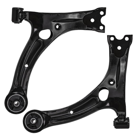 Detroit Axle - Front 2pc Control Arms for 2003-2013 Toyota Corolla 03-08 Matrix Pontiac Vibe 00-05 Celica, 2 Lower Control Arms Assembly Replacement