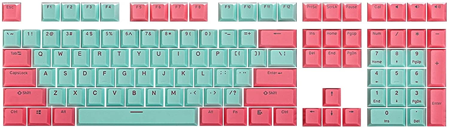 HK Gaming Doubleshot PBT Keycaps 
