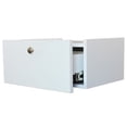thumbnail image 1 of Buro Cajon pared flotante recamara mdf Blanco, 1 of 5