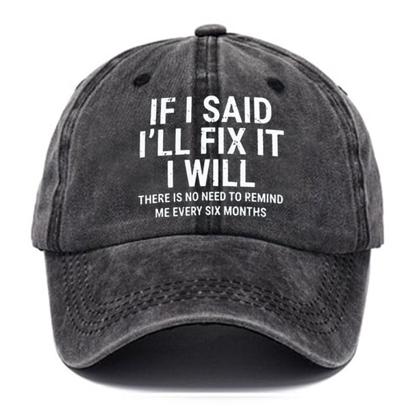 Gorra de béisbol Anime I'll Fix It I Will Summer para hombre