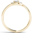 thumbnail image 3 of 1/5 Carat T.W. Diamond Bypass Three-Stone 10kt Yellow Gold Engagement Ring, 3 of 5