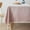 🔥 Pink, variant on Sentmoon Cloth Tablecloths for Rectangle Tables Table Cloth Rectangle Table Tablecloth Cotton Linen Table Cloth Fabric Wrinkle Washable Table Cover for Kitchen Dinning Tabletop Decor