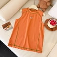 thumbnail image 4 of Ymyiu Boy Tank Tops Youth Boys Compression Sleeveless Shirt Undershirts Workout Base Layer Vest Quick Dry Soccer Shirts Size 13-14 Years(Orange, 13-14 Years), 4 of 6