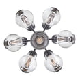 thumbnail image 5 of Fredrick Ramond Fr46951 Elise 7 Light 16" Wide Semi-Flush Globe Ceiling Fixture - Brass, 5 of 5