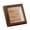 Coffee color, variant on HIKVEX Charming 8-inch Square Wooden Frame for Artwork - for Versatile Display Coffee Color