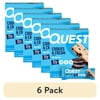 (6 pack) Quest Protein Bar, Cookies & Cream, 21g Protein, Gluten Free, 4 Count