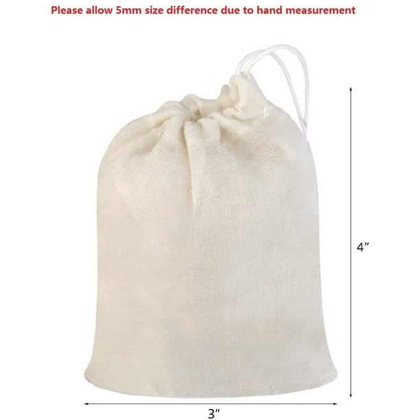 Cotton muslin bags wholesale cheap