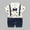 Navy A1, variant on Little Girl Romper Short Sleeve for Girl 0-24 Months Summer Casual Wearing