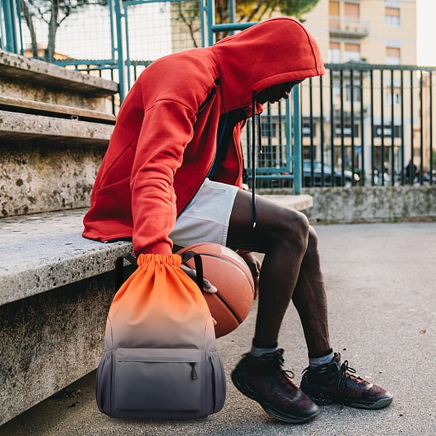 Sac de Sport Pliable, Sac de Gym Portable, Poche Intérieure Résistante à l'Eau, Matériau en Nylon, pour Voyage Sports, Grande Capacité, Équipement de Camping Sportif