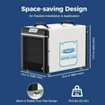 thumbnail image 4 of ALORAIR Dehumidifier with Wi-Fi, 198 PPD Crawl Space Basement Dehumidifiers with Condensate Pump,Up to 2,600 Sq.Ft, Auto-Defrost, Rare Earth Alloy Tube Evaporator, 4 of 8