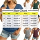 thumbnail image 4 of Sudadera con cremallera,Camiseta informal de manga corta con cuello en V para mujer, blusa de poliéster suave, tejido transpirable, uso diario, para uso doméstico e informal, sopatenor, 4 of 9