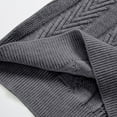 thumbnail image 6 of Hinvhai Mock Neck Sweater Winter Men's Warm Merino Pure Wool Knitted Dark Gray 8(XL), 6 of 6
