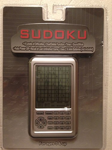 sudoku handheld game walmart