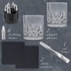 thumbnail image 5 of Set de vasos de whisky Titan LSO con piedras, posavasos y pinzas, 5 of 9