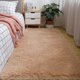 thumbnail image 3 of Manta de noche de lana de seda de color sólido para niñas, alfombra de felpa para dormitorio, alfombra de silicona antideslizante con base para sala de estar, alfombra bonita, 3 of 5