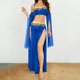thumbnail image 2 of Conjunto de Ropa Interior de las Mujeres Color Sólido Camisola Bornela Dos Piezas, Conjunto Corto de las Mujeres Estilo Ropa de Dormir Casual Salón de Uso con Bornela Detalles, 2 of 4