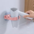 thumbnail image 5 of Bathroom Hair Dryer Bracket Hair Care Tool Bracket Wall Bracket Hair Dryer Shelf Bathroom Bathroom Toilet Storage Wall Bracket Small over The Sink Dish Drying Rack Adjustable Height, 5 of 5