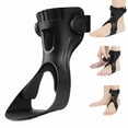 thumbnail image 2 of AFO Drop Foot Brace Orthosis for Hemiplegia Stroke Varus Foot Improve Walking Gait, Effective Relieve Pain for Walking with Shoes, Lightweight & Invisible (XL, Left foot), 2 of 9